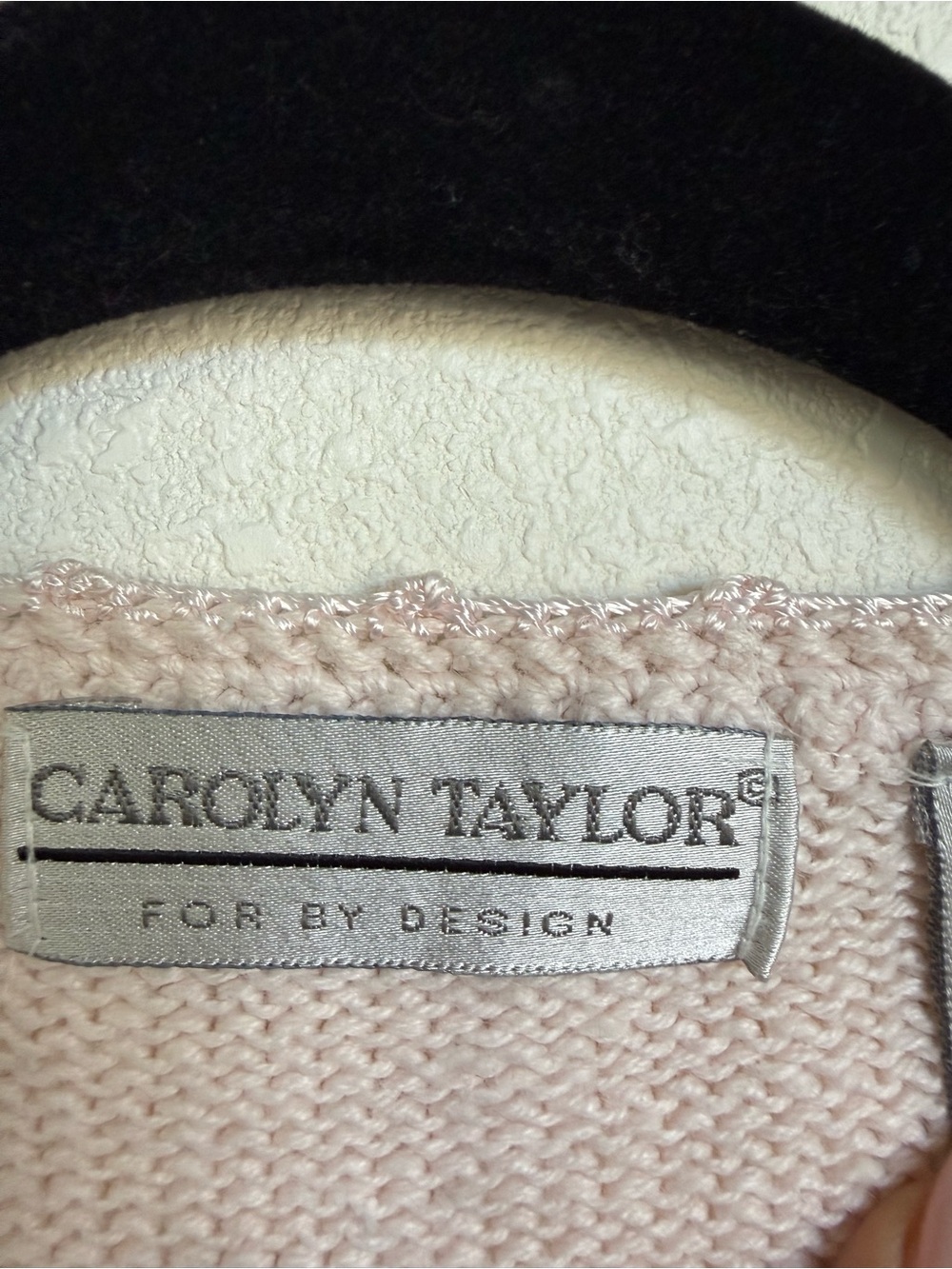Carolyn Taylor Cottagecore Floral Embroidered Pearl Button Cardigan Sweater M - Picture 5 of 9